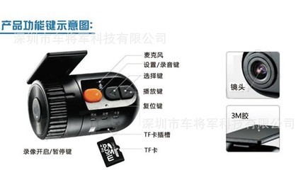 無屏幕設計下的智能之選 車將軍科技迷你行車記錄儀評測